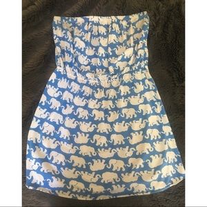 Lilly Pulitzer Windsor Dress -Bay Blue Tusk In Sun